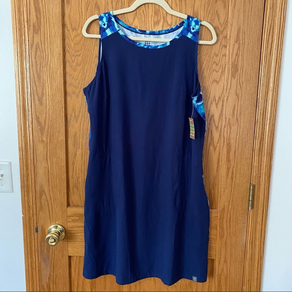 NEW Title Nine Sleeveless Tie Dye Mini Dress